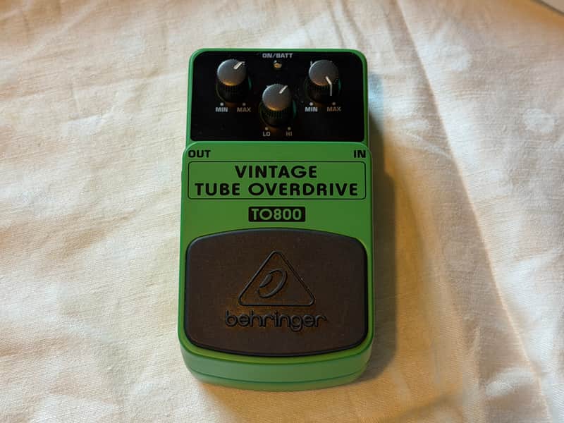 Behringer TO800 Vintage Tube Overdrive