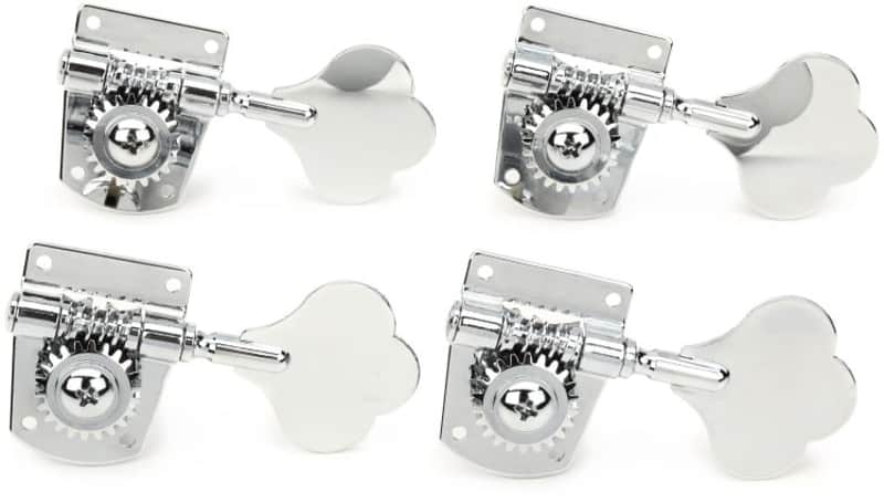 Fender Player Series Bass Tuning Machine Set - Chrome image 1