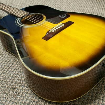 Epiphone AJ 15 VS Acoustic Guitar Vintage Sunburst | Reverb