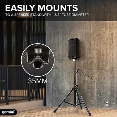 Gemini Sound AS-2108P - 500W Peak High-Power 8-Inch Active DJ/PA Loudspeaker with Durable ABS Construction, Wide Frequency Response, and High-Fidelity Sound for Parties, Events & Performances image 5