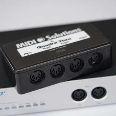 Immagine iConnectivity iConnect MIDI 4+ USB Interface w/ MIDI Solutions QuadraThru #58827 - 6
