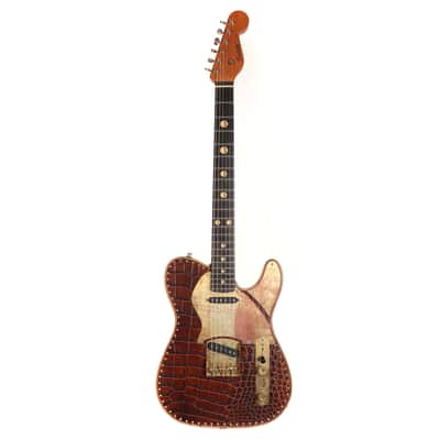Paoletti Nancy Wine Crocodile Series Guitar 2019 image 2
