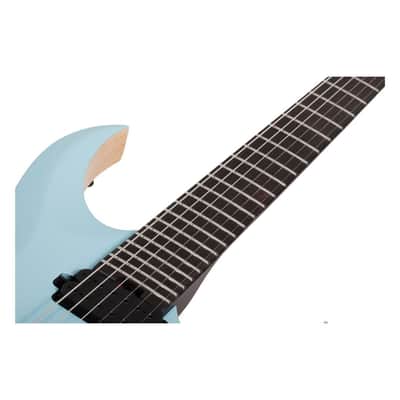 Schecter John Browne Tao-6 6-String Right-Handed Electric Guitar with Swamp Ash Body and Ebony Fretboard (Azure) image 4