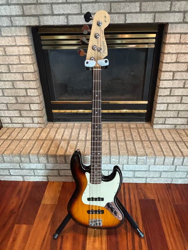 Fender 60th Anniversary American Jazz Bass 2005 - 2006 - 3-Color Sunburst image 1