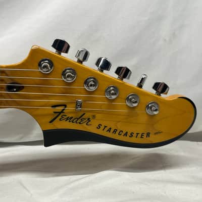 Fender Starcaster Semi-Hollow Body Electric Guitar - Black image 7
