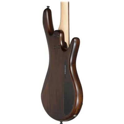 Ibanez GIO Series GSR200BL Left-Handed Electric Bass Guitar, Rosewood Fretboard, Walnut Flat image 7