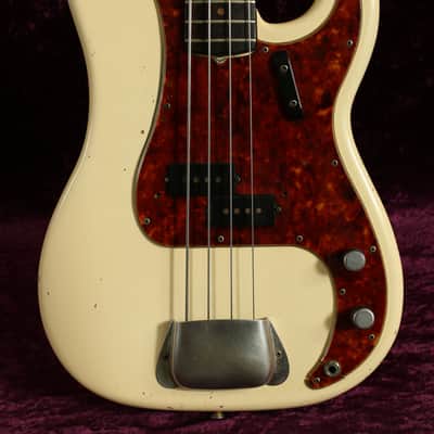 Fender Precision Bass 1963 - Olympic White image 1