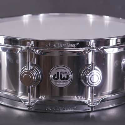 NEW DW Collector’s Series 14x5 Stainless Steel Snare Drum Shell, Workshop, 4.75 Depth image 12