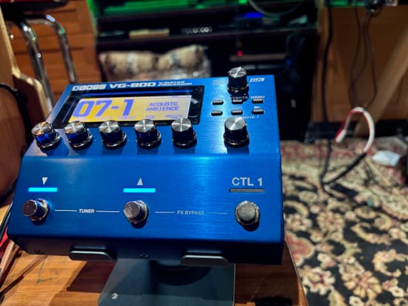 Boss VG-800 V-Guitar Processor 2025 - Present - Blue image 1