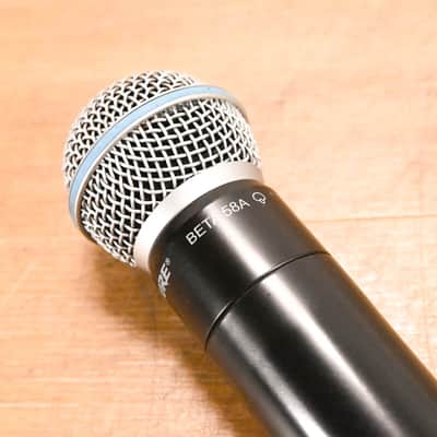 Shure SLX24/BETA58 Handheld Wireless System J3 572-596 MHz (NO PSU) CG01YHG image 16