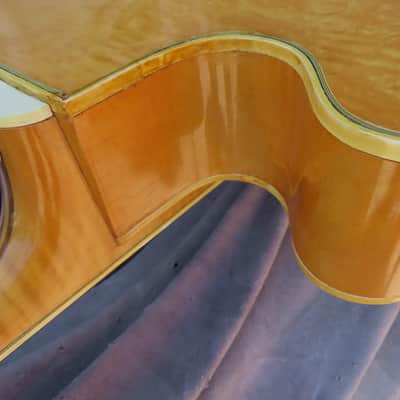 EPIPHONE ZEPHYR REGENT DELUXE 1954 NATURAL ARCHTOP ORIGINAL CLEAN! VIDEO image 20