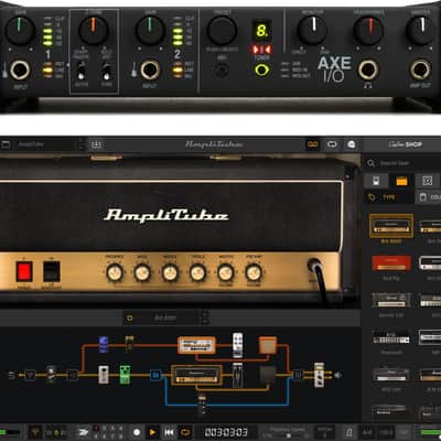 IK Multimedia Axe I/O + AmpliTube 5 Max + TONEX MAX Bundle image 1