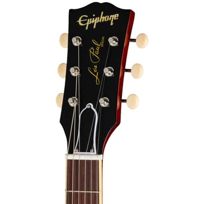 Epiphone Inspired by Gibson Custom 1960 Les Paul Special Double Cut Reissue-Cherry Red image 7