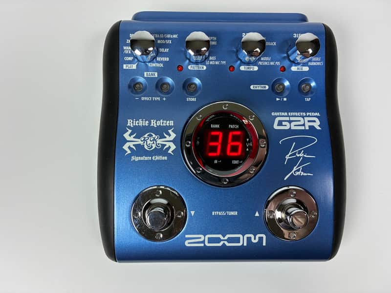 Zoom G2R Richie Kotzen Signature - Excellent Condition with Box and Documents