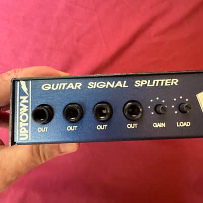 INSANELY RARE Uptown Technologies Pedal Pusher 1-in 8-out Instrument Distribution System Multi Amp ‘90s GREAT RADIAL JD7 ALTERNATIVE image 12