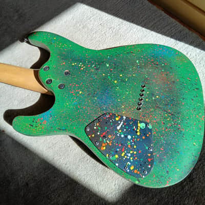 Ibanez S521 MOL - Dimarzio Evolution / Ibanez V7 - Custom painted image 11