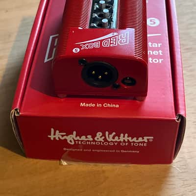 Hughes & Kettner Redbox 5 DI and Cabinet Emulator 2010s - Red image 4