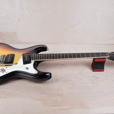 Mosrite The Ventures Model  '65 Reissue Guitar MIJ 1990s Sunburst Made in Japan Moseley Tremolo w/ OHSC image 3