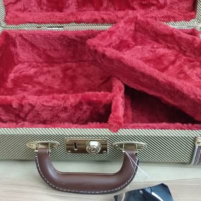 Fender Harmonica Case (with harmonica case dividers) Tweed image 2
