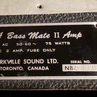 Traynor YBA-2A Bass Mate II Amp 1971 image 3
