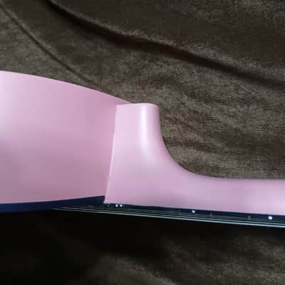 38" LOVELY FLORAL HAND-PAINTED PINK CLASSICAL GUITAR image 13