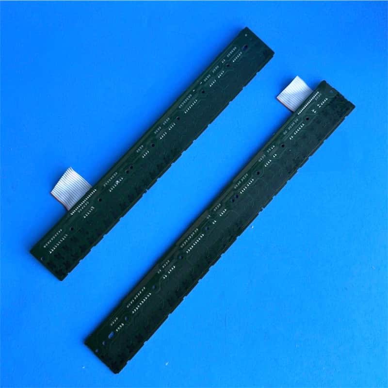 CASIO LK-92TV Lighting Keyboard Part: Key Contact Board PCB M6111T-KY1M image 1