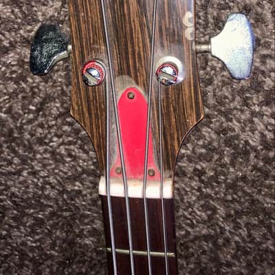 Vintage 1960’s Conrad acrylic electric Bass Guitar made in japan image 2
