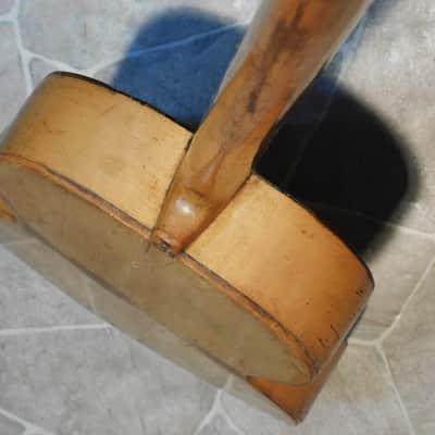 RARITÄT alte Brac Balkan Zupfinstrument BISERNICA Tamburica Tambura antik string J. Stjepusin SISAK image 7