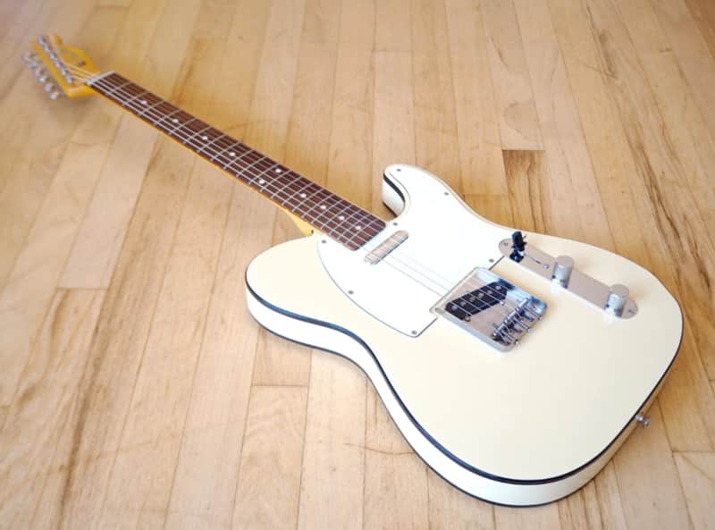 Fender  Japanese Telecaster '62 Reissue Vintage White (TL62B-80TX) image 1