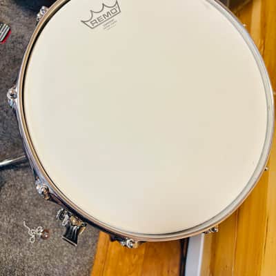 Ludwig 1970’s LM402 Supraphonic 6.5x14" 10-Lug Aluminum Snare Drum image 5