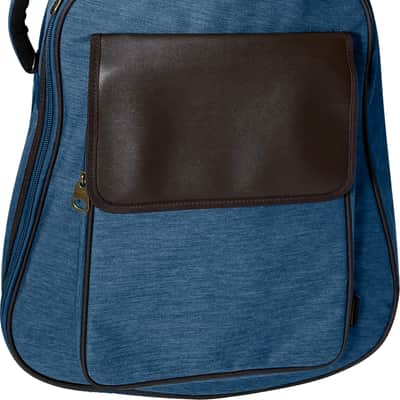Barton GSP Messenger Dreadnought Acoustic Guitar Gig Bag, Blue Oxford