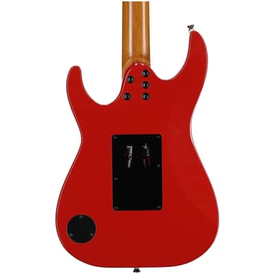 Kramer Volante HHFR Electric Guitar (with Gig Bag), Defender Red image 5