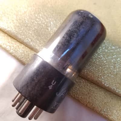 Ken-Rad VT-231 tNOS AT1000 TESTED Balanced! PI Vacuum Tube greyglass black glass WWII military JAN-CKR-6SN7-GT dual triode 1941-1946 image 10