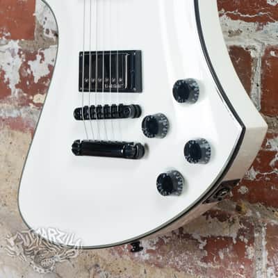 B.C. Rich Mockingbird Special 2008 White MIK Korea image 5