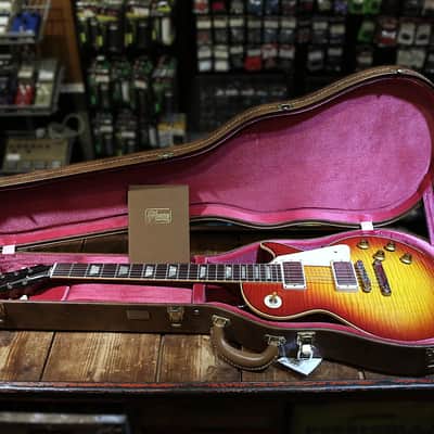 Gibson Custom Shop '59 Les Paul Standard Reissue 2020 - Present - Washed Cherry Sunburst VOS image 4