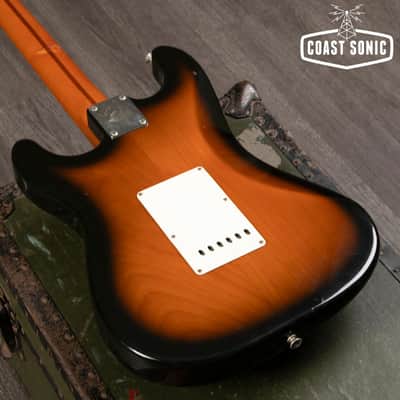 1990 Fender American Vintage Reissue '57 Stratocaster Nitro USA AVRI image 9