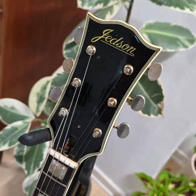 1969 Jedson Les Paul Standard David Gilmour Black Heavy Relic Aged Road Worn Vintage late 60s early 70s British UK brand Made in Japan MIJ MJ RARE Singlecut LP Artist Japanese Electric Guitar Open Book Headstock image 6