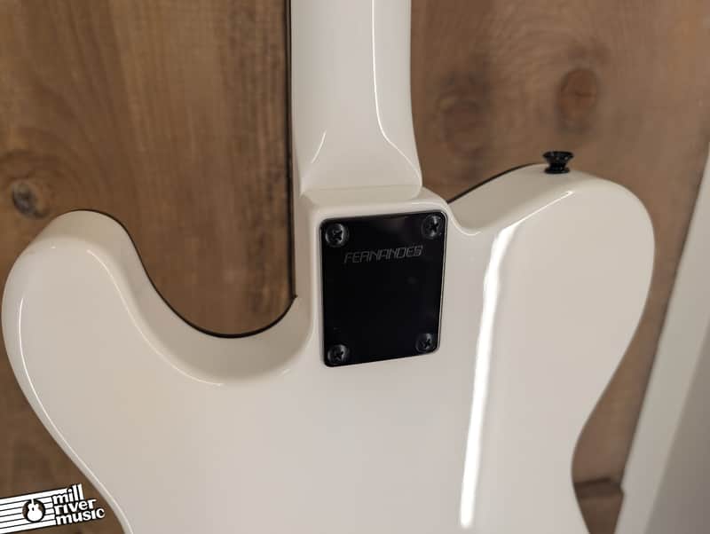 Fernandes TEJ-50 Telecaster Style – White – Used w/Gig Bag | Reverb