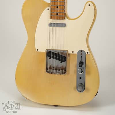 1959 Fender Telecaster Maple Fretboard Blonde image 4