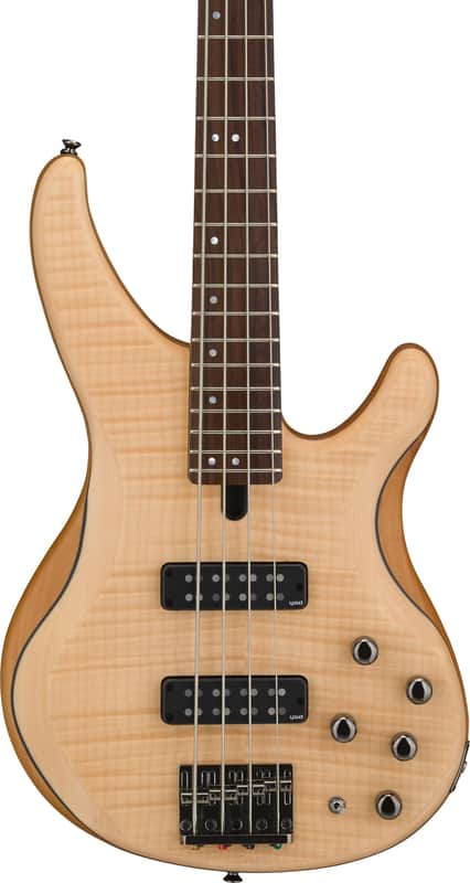 Yamaha TRBX604FM 4-String Bass Guitar, Rosewood Fingerboard, Natural Satin image 1