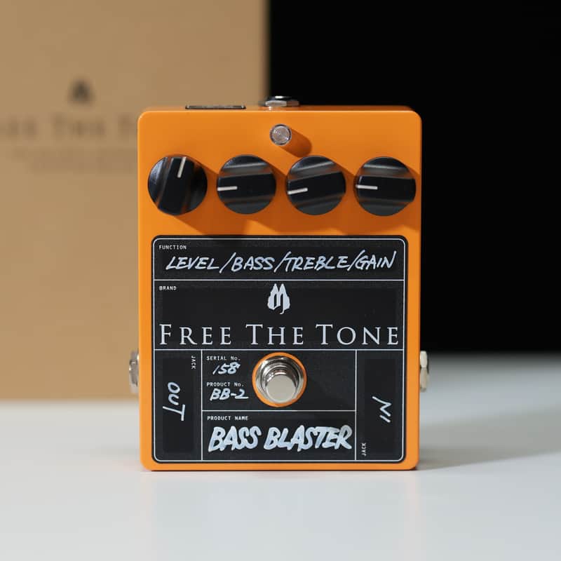 Free The Tone BB-2 Bass Blaster Overdrive Pedal | Reverb