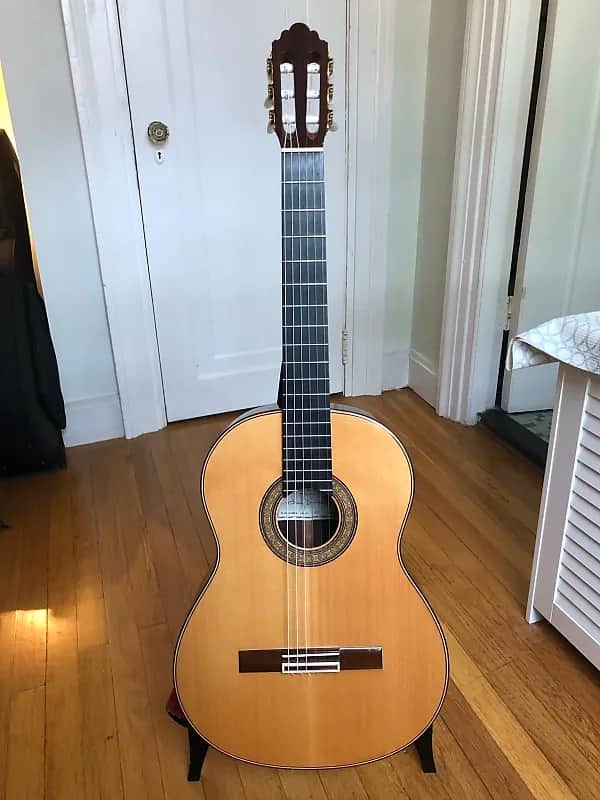 Greg Brandt classical guitar ( Spruce top, Indian Rosewood back & sides ) 1991 - lacquer image 1