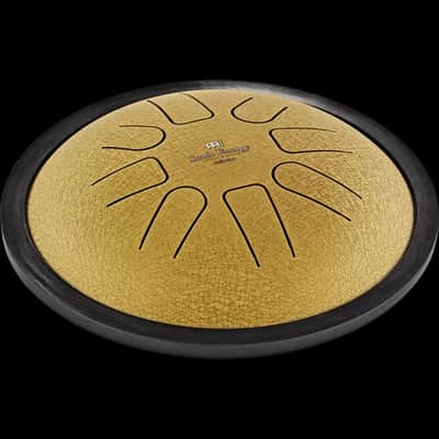 Meinl Sonic Energy Small Steel Tongue Drum, C Minor - Gold image 1