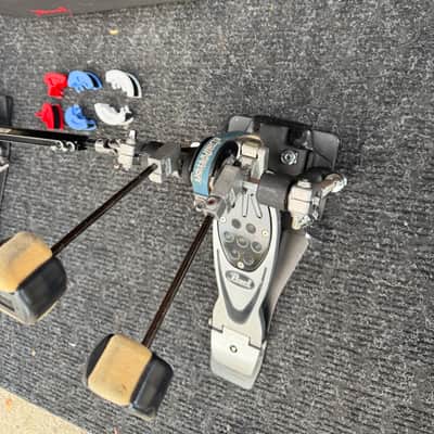 Pearl P2002C PowerShifter Eliminator Strap-Drive Double Bass Drum Pedal 2010s - Chrome / Black image 6
