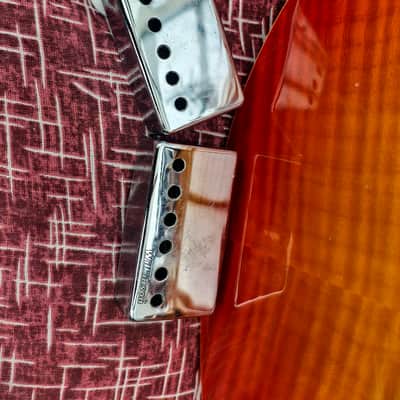 Chitarra elettrica Vintage v100 Anno 2011 Les Paul Wilkinson stile gibson image 3