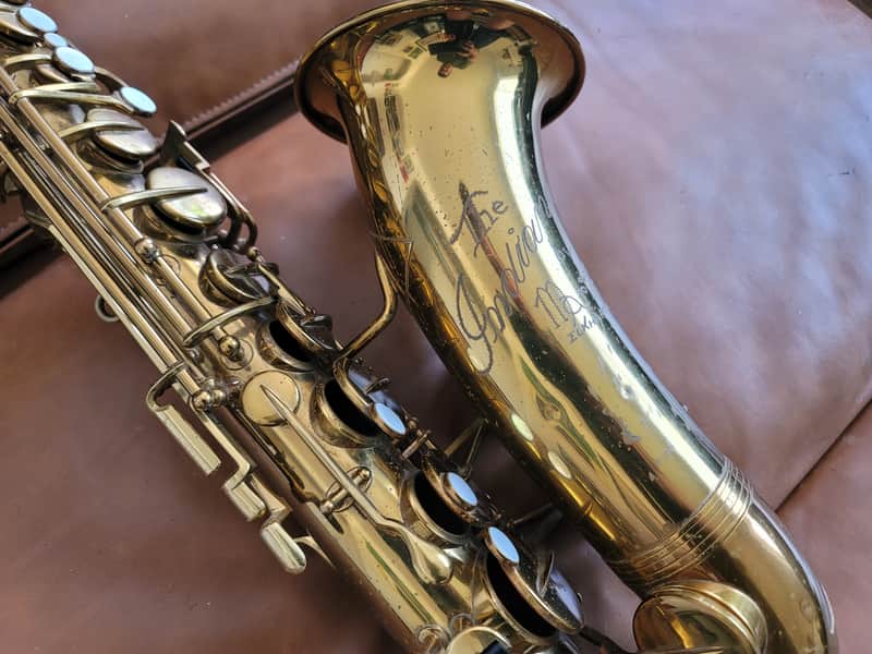 Vintage The Indiana by Martin Alto Saxophone w/ Case – Elkhart Indiana USA – Classic American Sax image 1