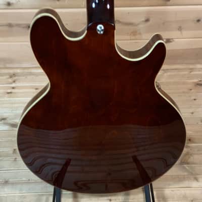Epiphone Jack Casady Left-Handed Electric Bass Guitar - Metallic Gold image 4