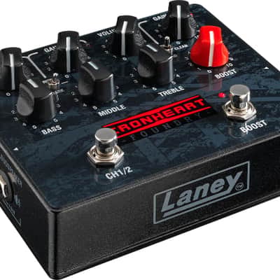 Laney Ironheart Loudpedal Twin Channel w/ Boost 60 watts of power, DI out, cab-emulation image 9