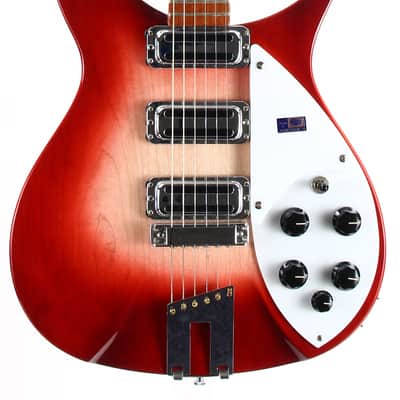 2002 Rickenbacker 350V63 FG Fireglo Toaster Pickup Reissue Long Scale image 8