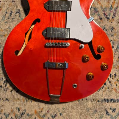 Epiphone Ltd. Ed. Casino - Rare GLOSS Sunrise Orange (2018 Qingdao) w/ Hard Case image 18
